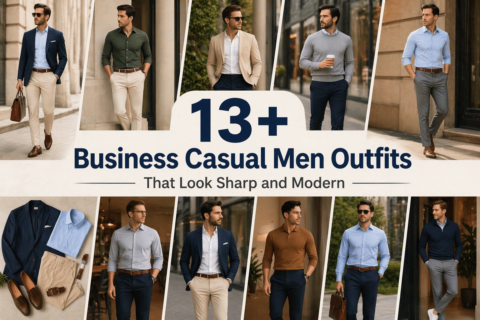 buisness casual men outfit
