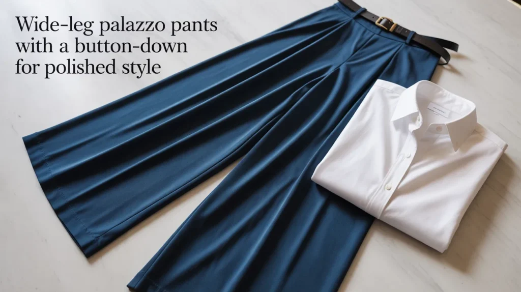 wide leg palazzo