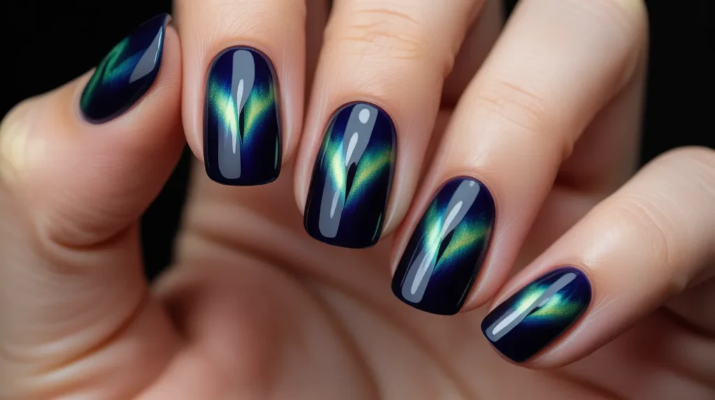 cat eye nails