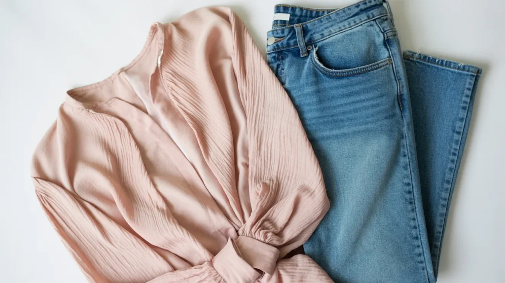 Pairing a pink top