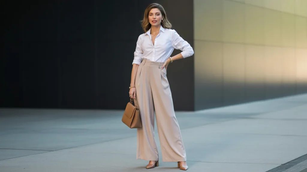 Wide-leg pants