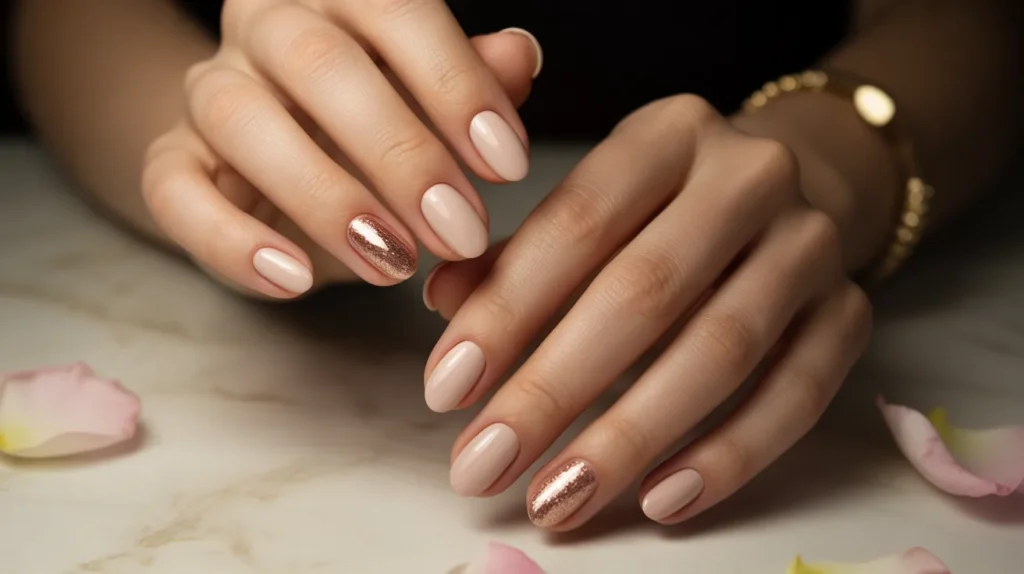 glitter accents