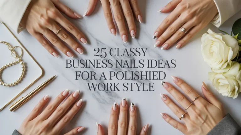 24  Classy Business Nails Ideas for a Polished Work Style