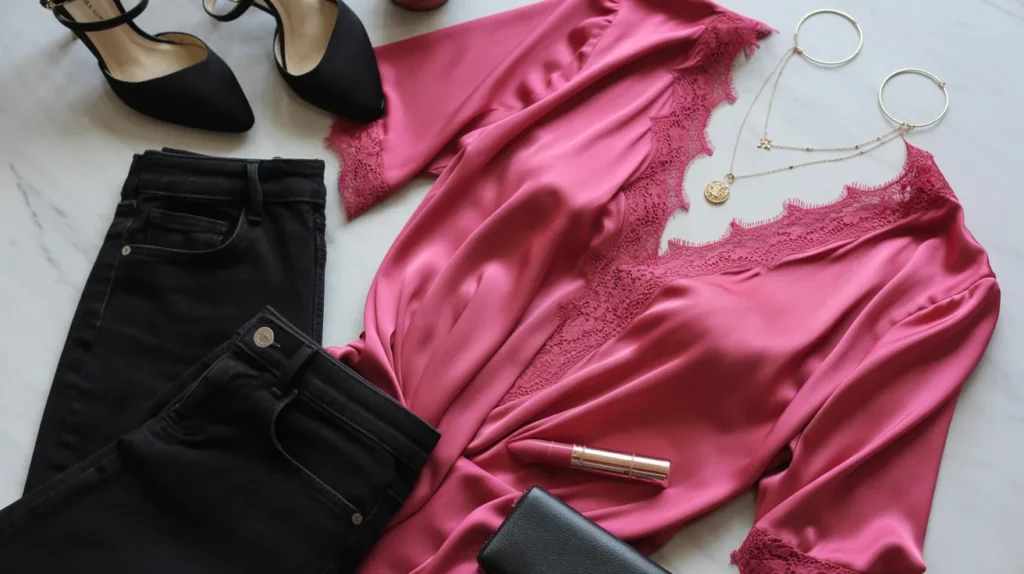 pink tops can shine