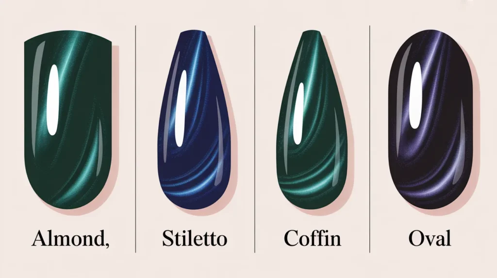  many nail shapes