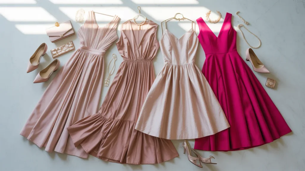 Choosing the perfect pink dress