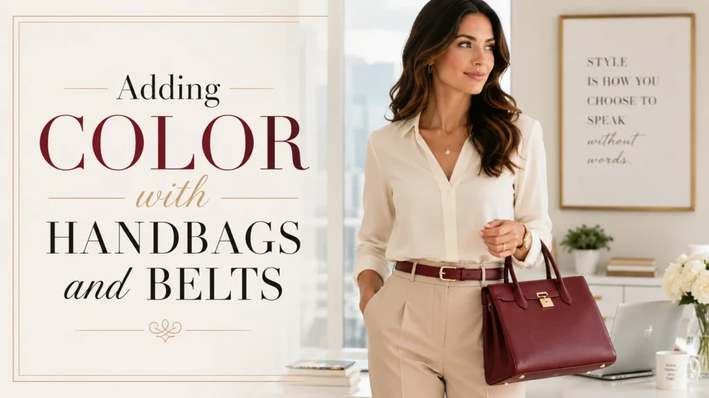 Handbags and belts
