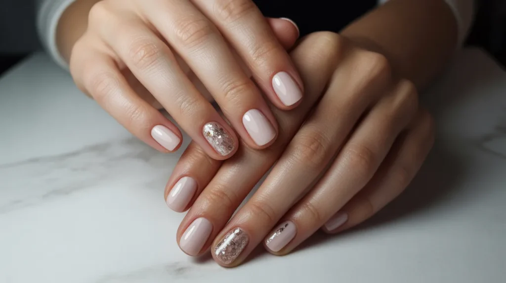 glitter accents