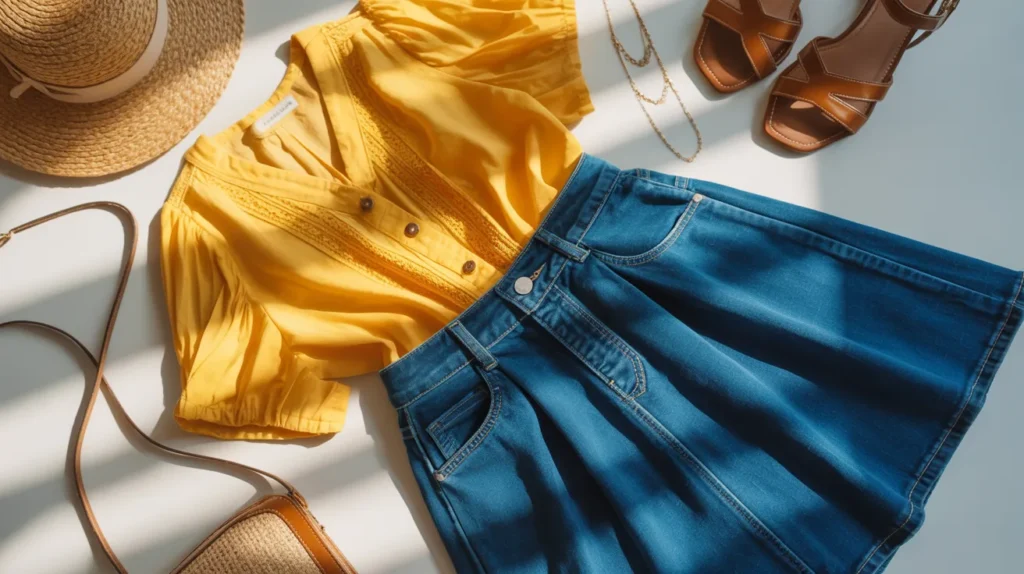 denim skirt