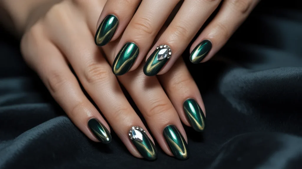 cat eye nail designs