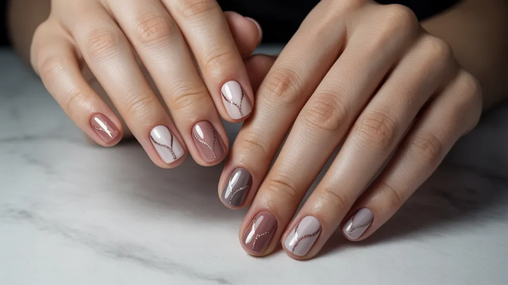 Cute cat eye nail