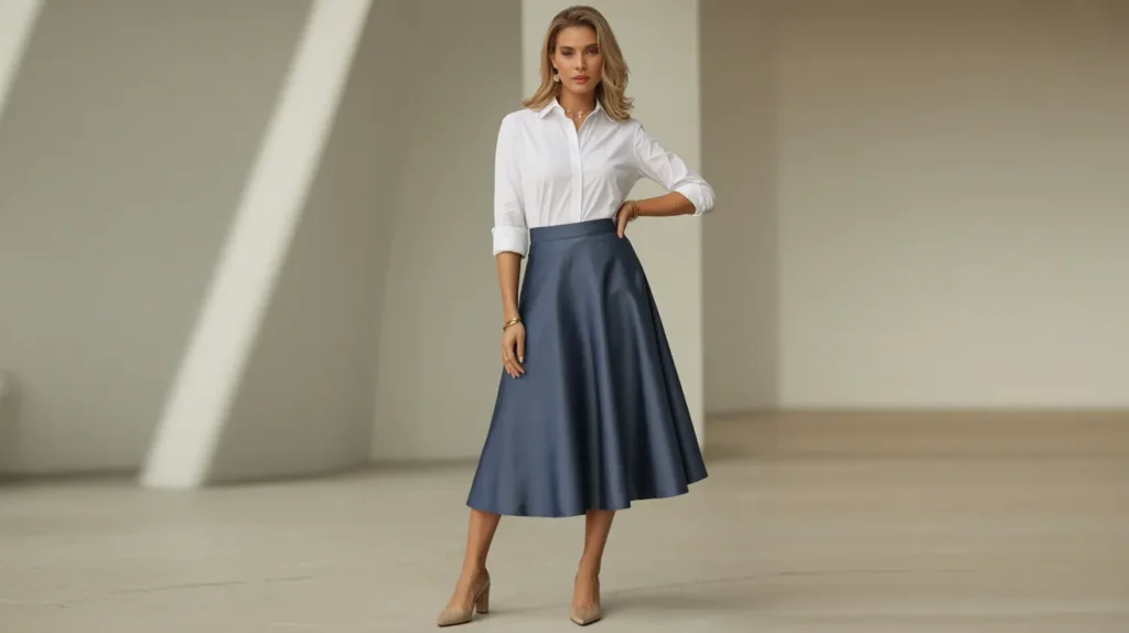 midi skirt