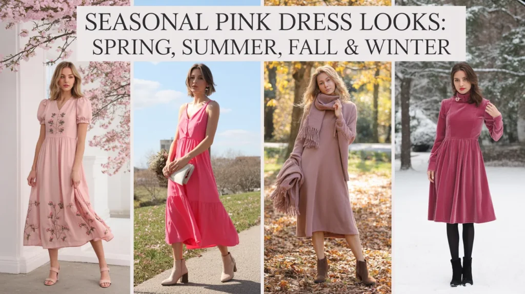 Pink dresses