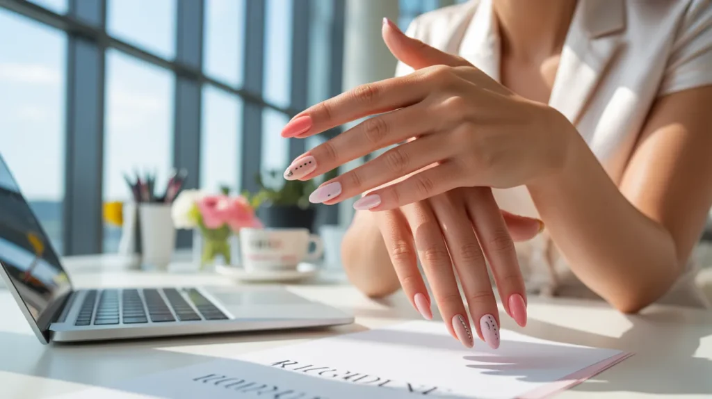 Choosing stunning office nails 