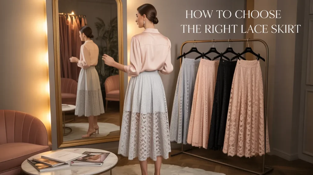 right lace skirt 