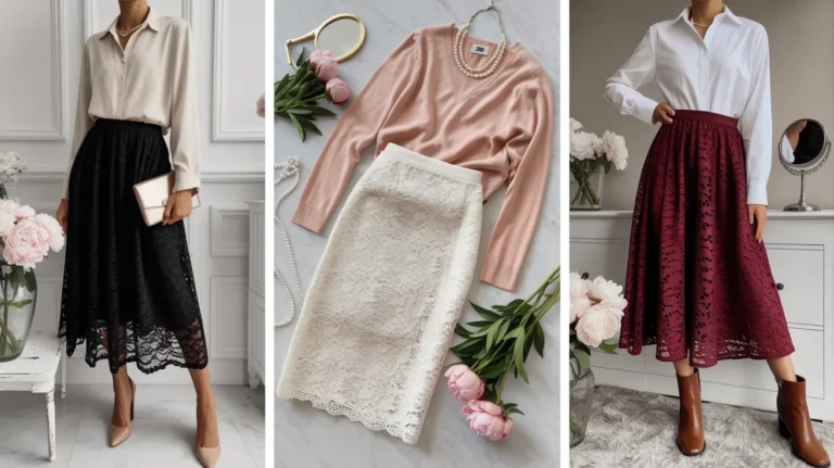 lace skirt