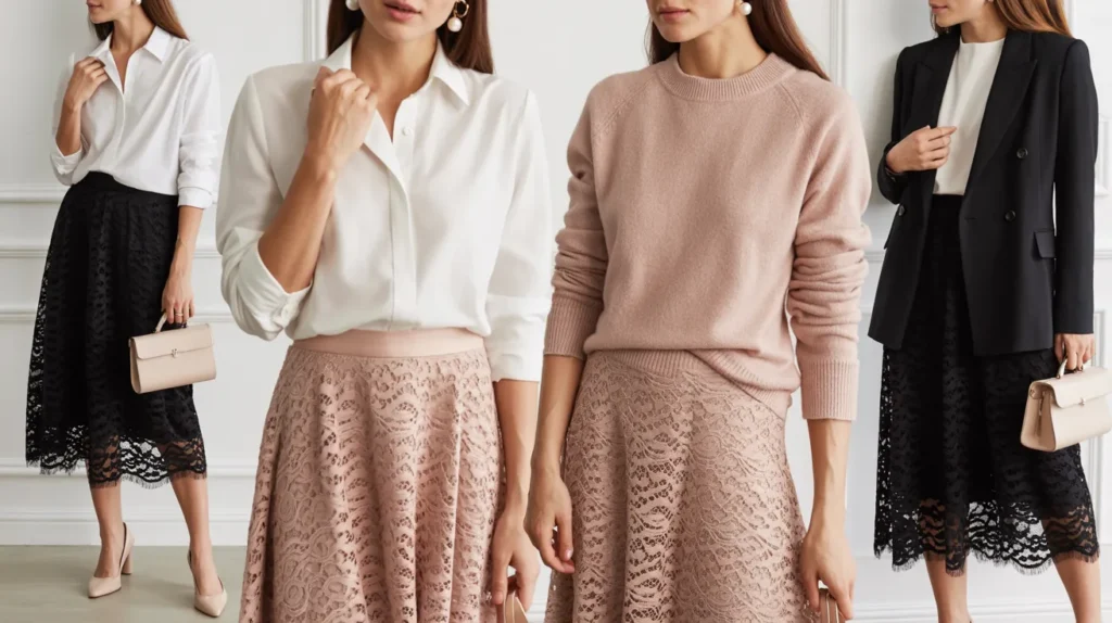 feminine look